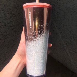 Sparkly Pink Starbucks Cup